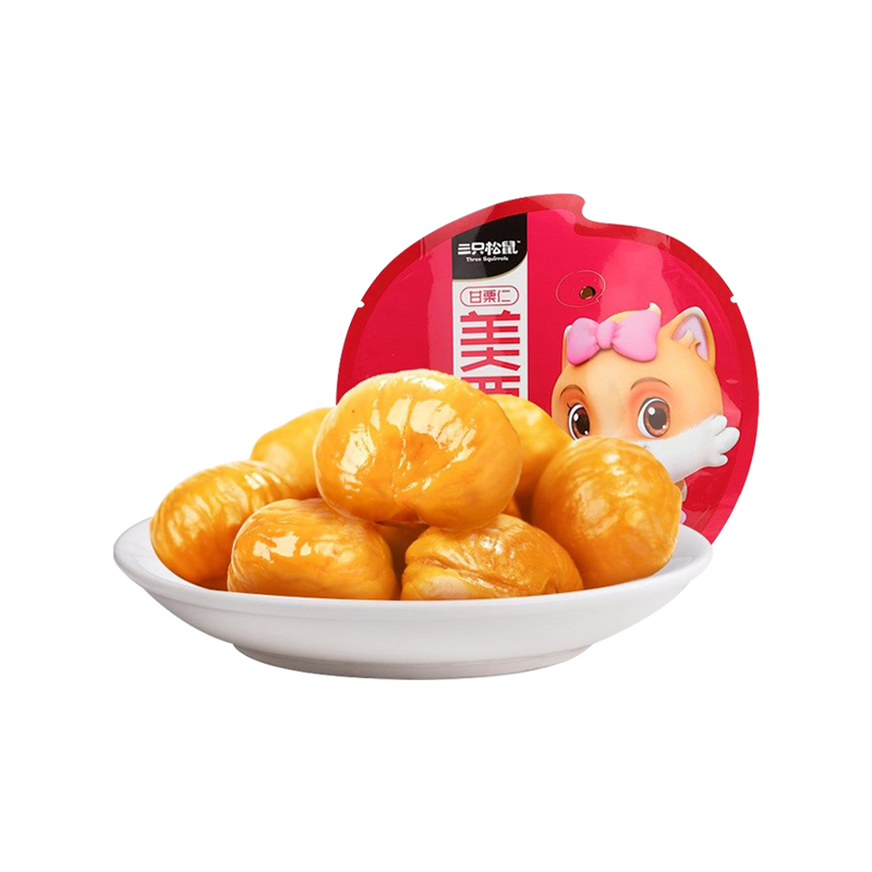 三只松鼠 美栗甘栗仁 100g/袋