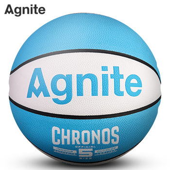 安格耐特 pu一体篮球(白色 蓝色)