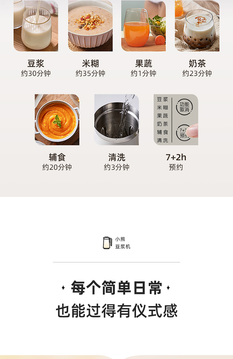 小熊豆浆机djjc05h1
