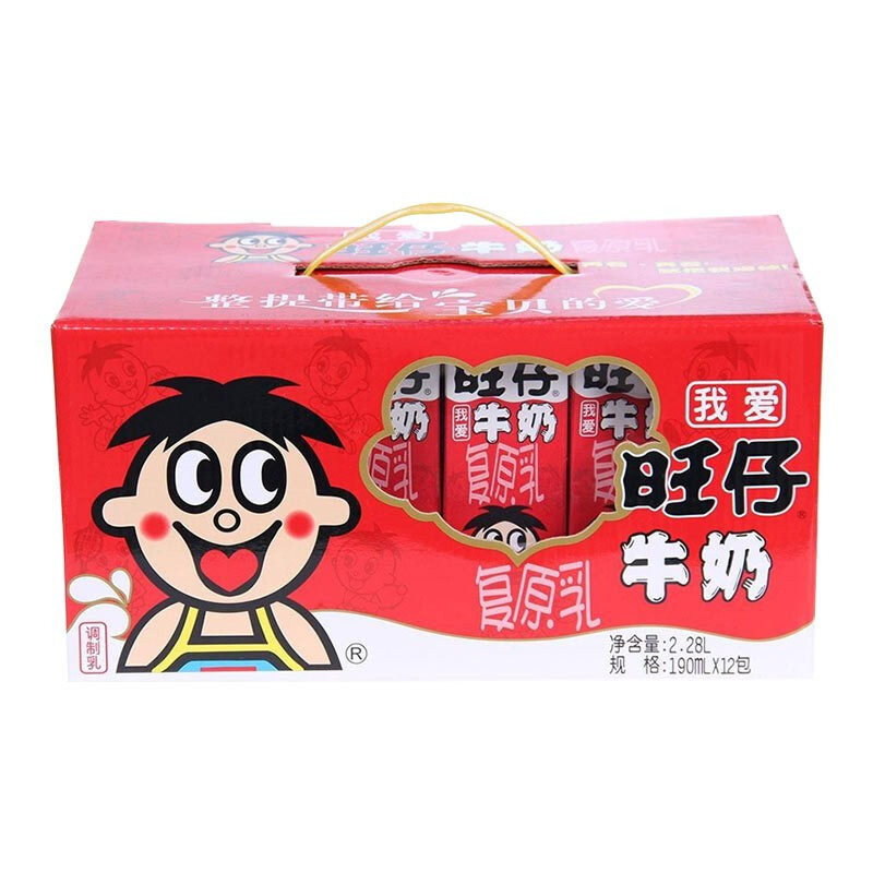 旺仔牛奶190ml*12