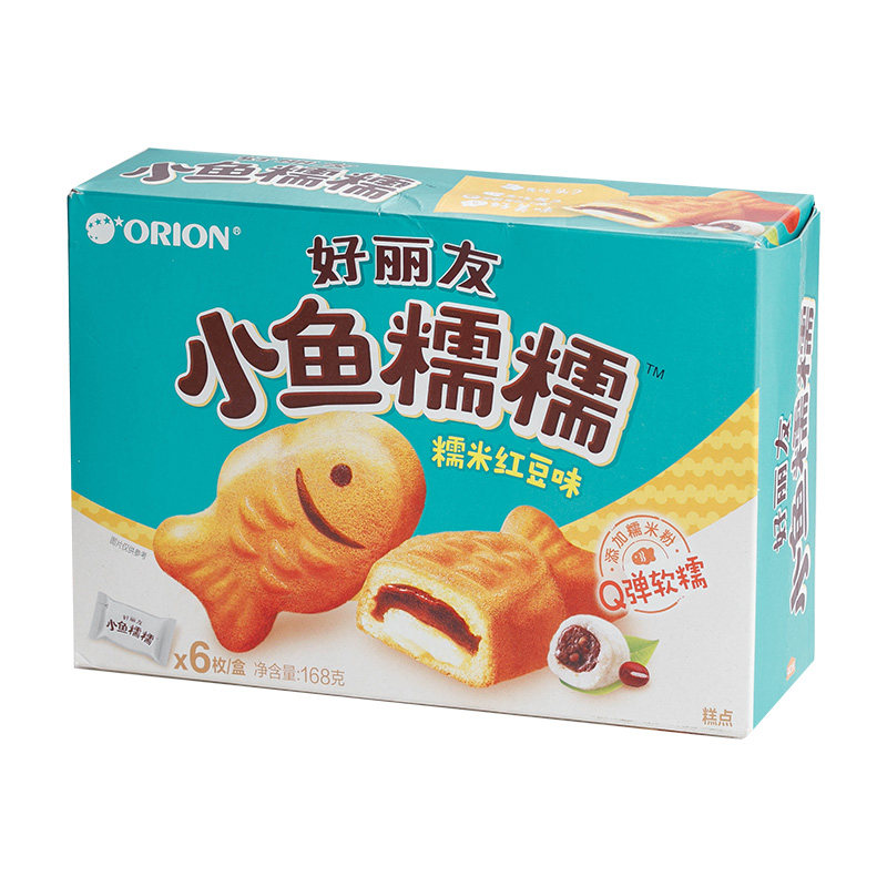 好丽友派小鱼糯糯派6枚