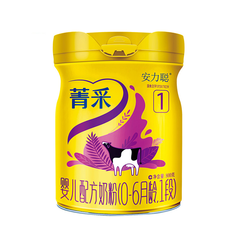 完达山新包装菁采幼儿牛奶粉800g