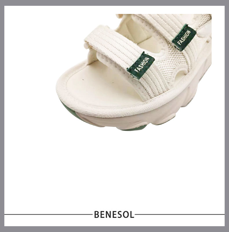 邦赛夏季女士百搭防滑凉鞋1327590