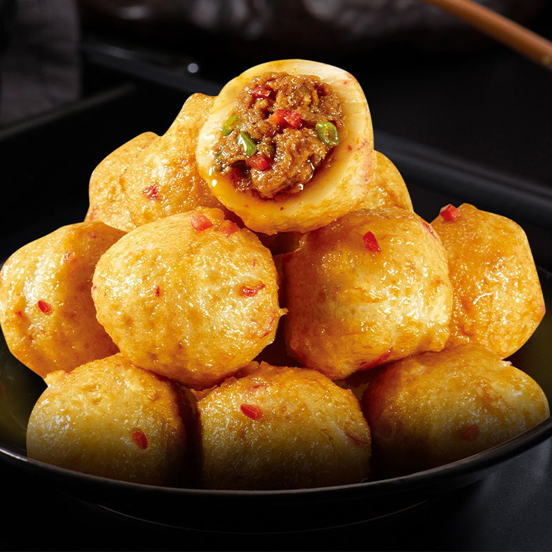 火锅到家安井香辣鱼果散称150g左右份