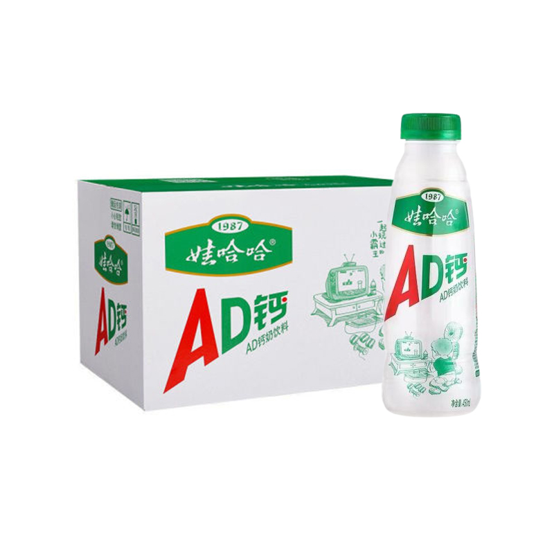 娃哈哈ad钙奶450ml*15瓶