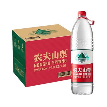 农夫山泉 矿泉水 1.5L*12瓶/件
