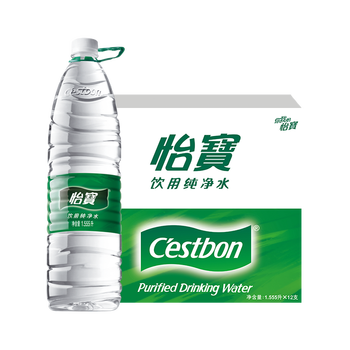 怡宝纯净水1.555L*12瓶/箱