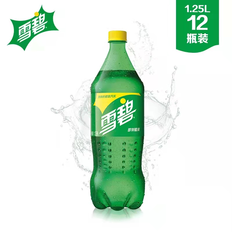 雪碧1.25l*12瓶/件