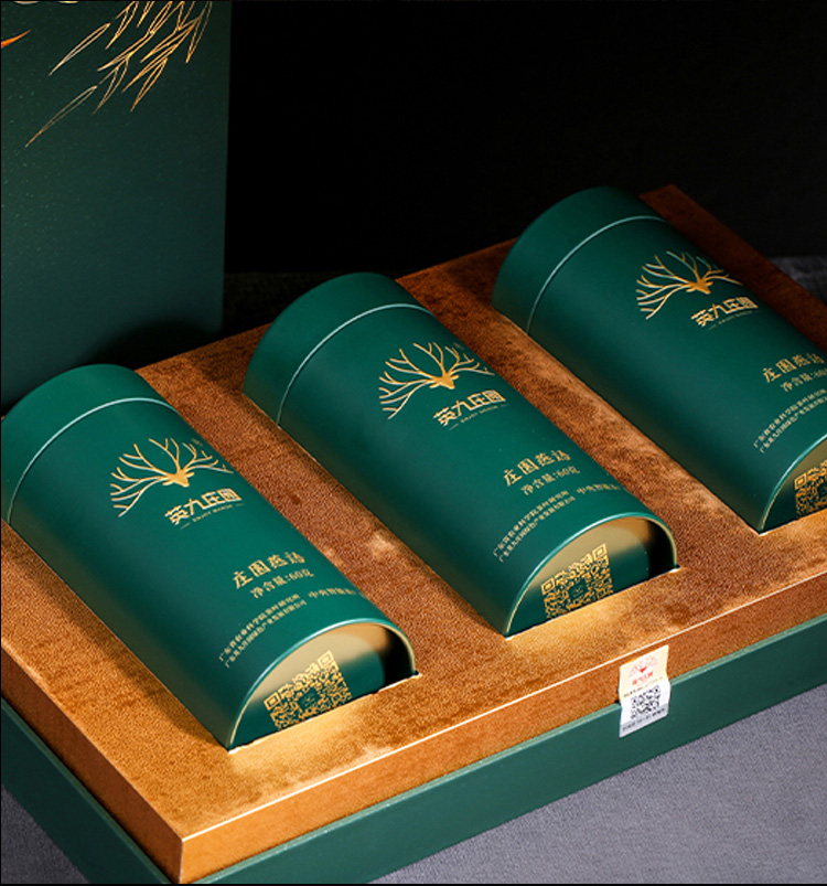 英九庄园英德红茶庄园燕语180克茶叶礼盒60克3罐