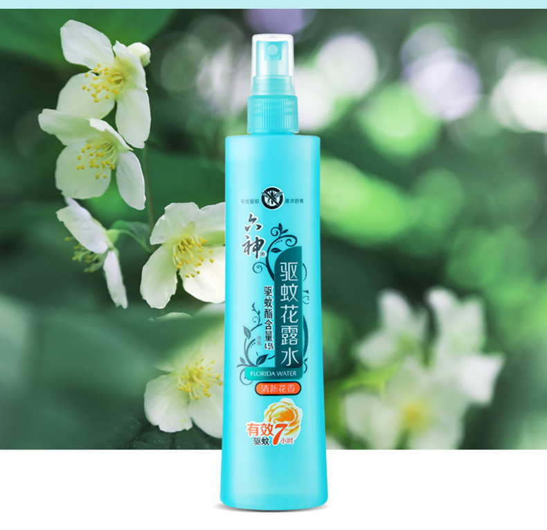 六神 喷雾驱蚊花露水(清新花香)180ml