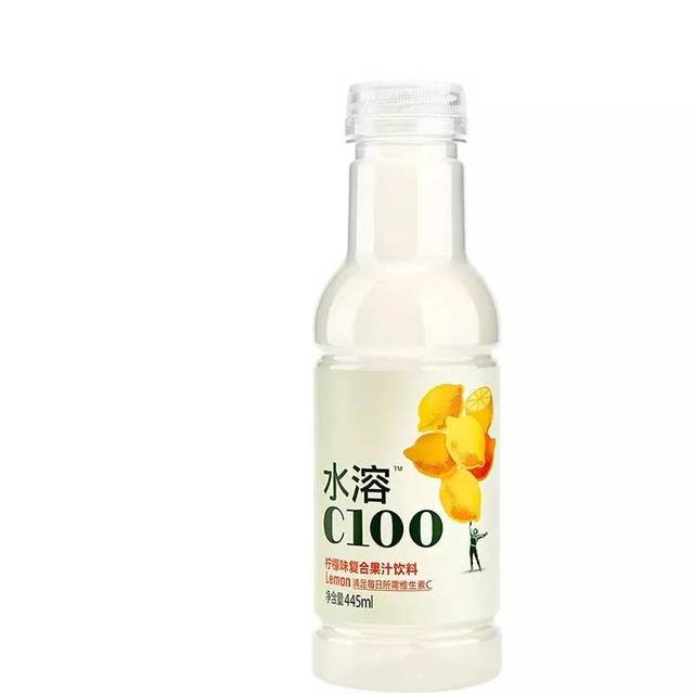 农夫山泉水溶c100柠檬果汁混合维c饮料